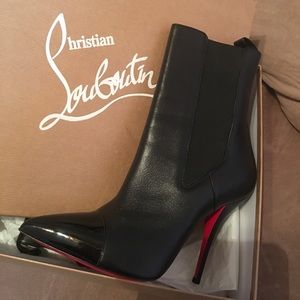 Christian Louboutin Booties Tucson100 Patent/Nappa
